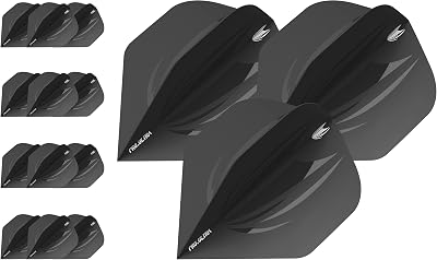 Target Darts ID Pro Ultra Black No. 2 Flights 5 Sets 15 Flights