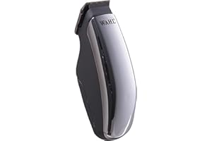 Wahl Professional Half Pint Trimmer, Compact Travel Size, Lightweight, Battery-Operated (AA), Includes 2 Trimming Guides