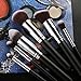 Makeup Brushes Sets, 11pcs Synthetic Kabuki Makeup Foundation Eyeliner Blush Contour Brushes for Powder Cream Concealer Brush Kit-Professional makeup brush set-SEVENESS