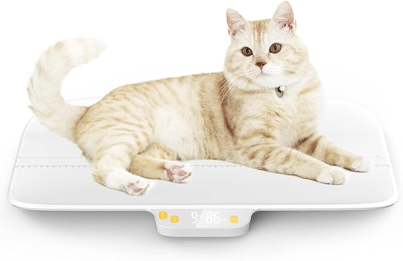 MINDPET-MED Digital Pet Scale 30kg/66lbs Precision 0.08oz for Pets & Infants