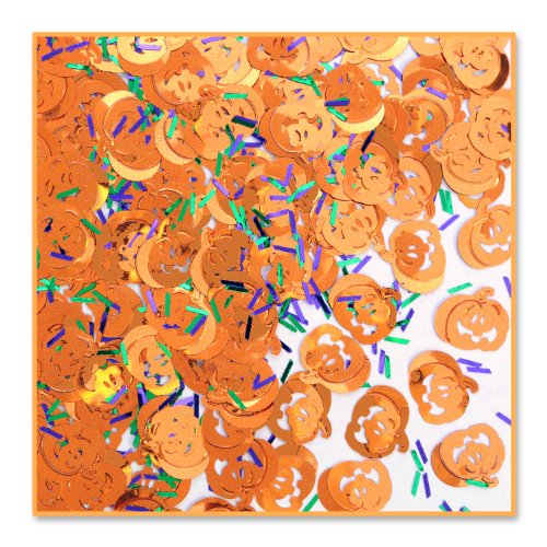 Beistle Pumpkin Face Confetti