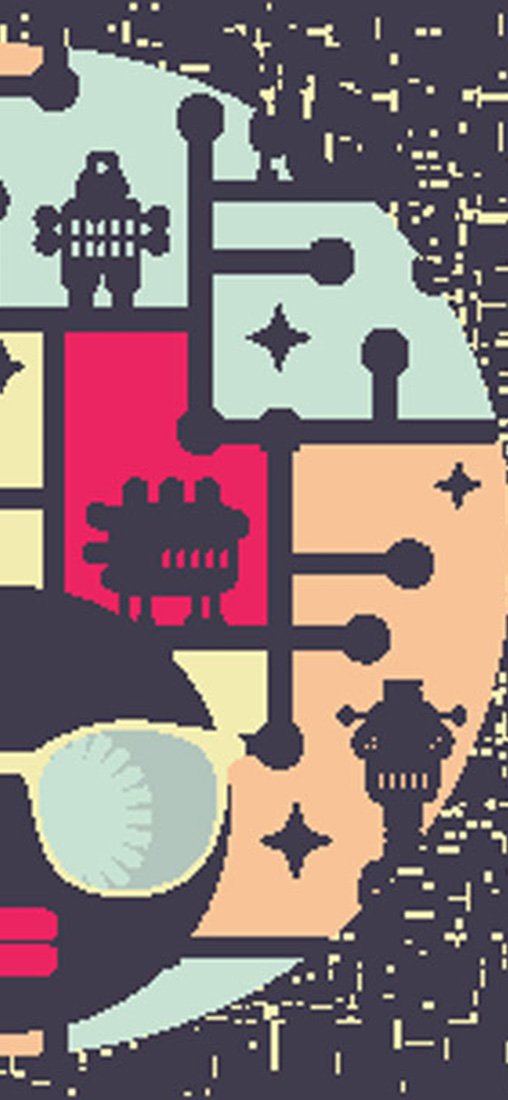 PeelitStickit Women Head Pattern Wallpaper, Wall Mural ID-019, vinyl