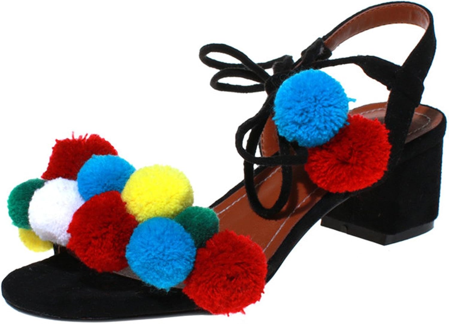 red and gold gladiator sandals