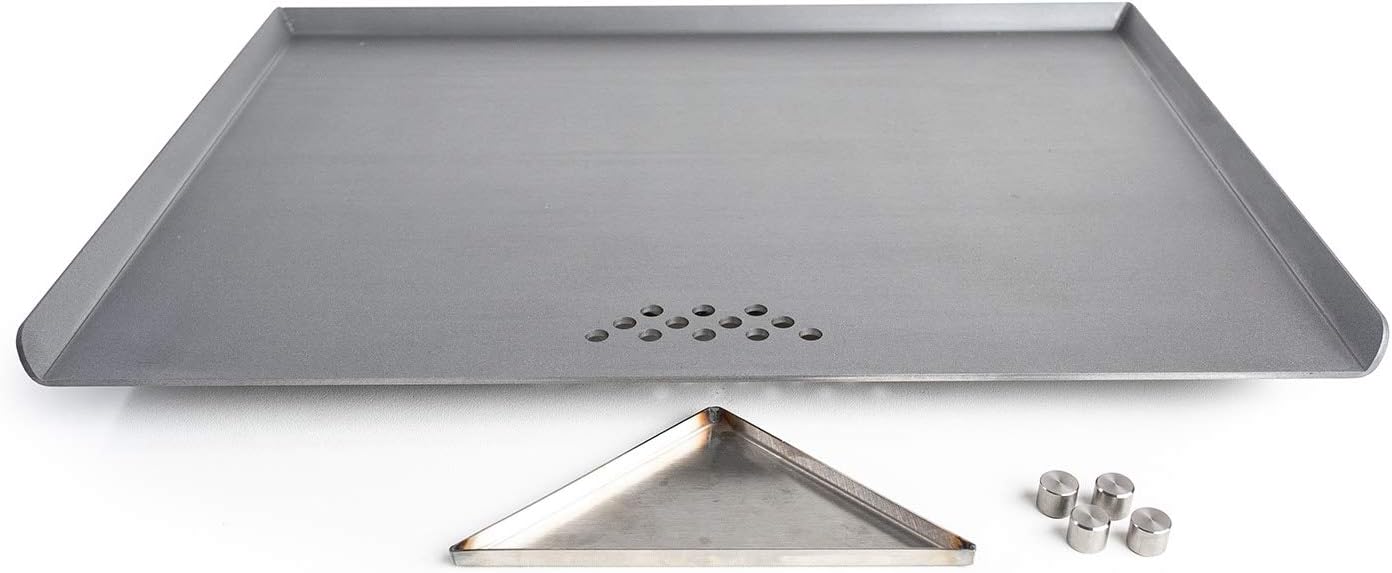 Stove Flat Top Griddle for Glass Ceramic Radiant Range by Steelmade USA