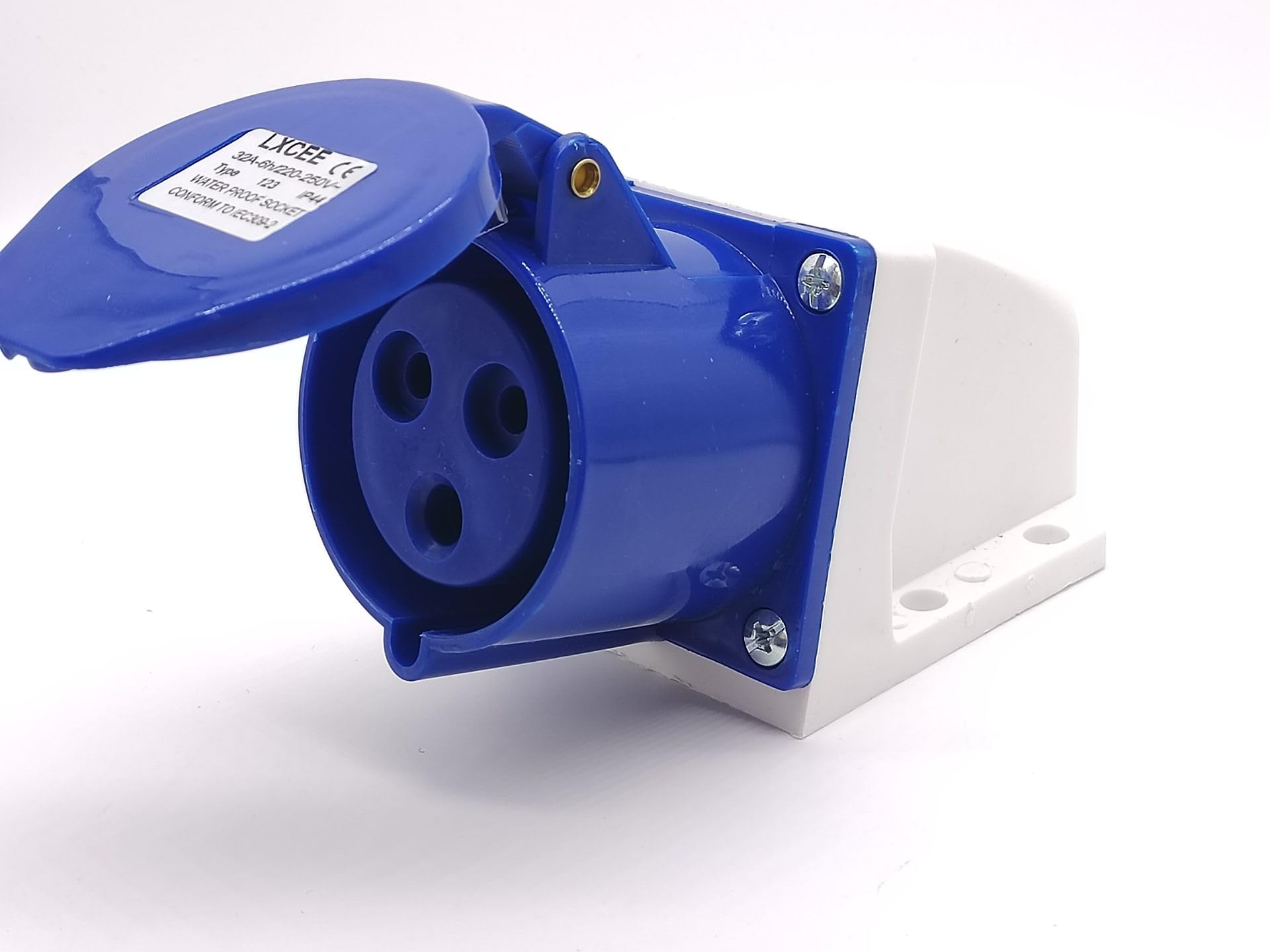 Industrial Socket Connector, 3 Pin Connector 32A