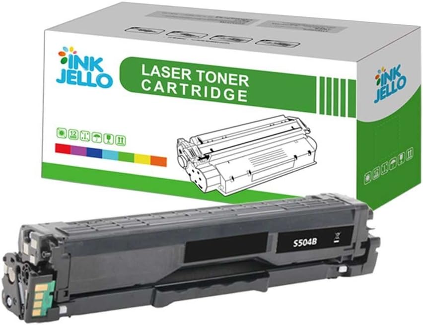 InkJello Compatible Toner Cartridge Replacement for Samsung CLP-415N CLP-415NW CLX-4195FN CLX-4195FW Xpress SL-C1810W Xpress SL-C1860FW CLT-K504S (Black)