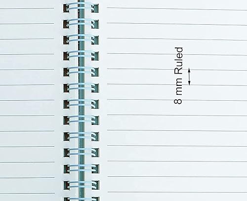 Micro-perforated Notebook Mukawa A4 Spiral Notebook 3-Pack - 100 Sheets ...