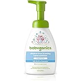 Babyganics Alcohol-Free Foaming Hand Sanitizer, Pump Bottle, Fragrance Free, 8.45 oz, Packaging May Vary