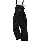 Ecolala Girls Overalls Sleeveless Crop Top and Casual Wide Leg Jumpsuit 2 Pieces Outfits