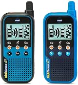 VTech KidiGear Walkie Talkies for Kids Blue 65ft Long Distance Secure Digital view 4