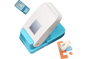 Rectangular Postage Stamp Puncher, Portable Manual Postage Stamp Paper Puncher, 3.54in DIY Stamp Punchers for Crafting Arts, 