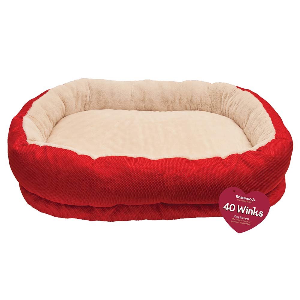 Rosewood Red Orthopaedic Dog Bed, 56 x 66cm