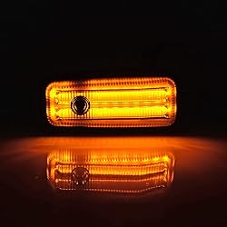 Astra Depot Dark Smoked Lens Amber LED Side Marker