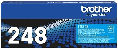 Brother TN-248C Cyan Toner Cartridge Single Pack Standard Yield