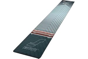 Swiftflyte Elite Dart Mat Lightweight Design with Throw-Line Markings, 9.8ft x 2ft Non-Slip Rubber and Jersey Dart Mat, Endor