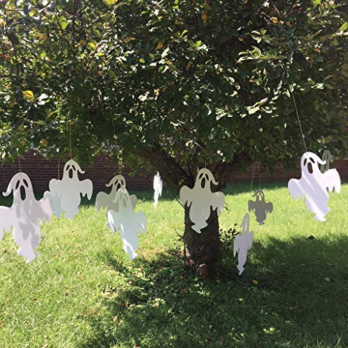 VictoryStore Halloween Decorations: Scary Hanging Ghosts- Set of 13