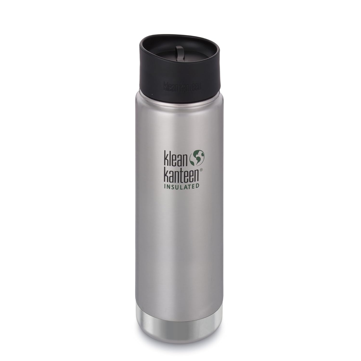 Buy Klean Kanteen Wide Mouth Water Bottle With Loop Cap Brushed Stainless 12 Oz Online At Low Prices In India Amazon In