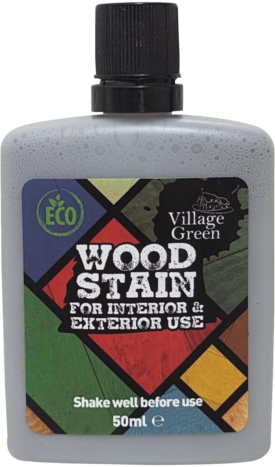 Village Green Ready to Use Wood Stain Water Based 50ml Boathouse