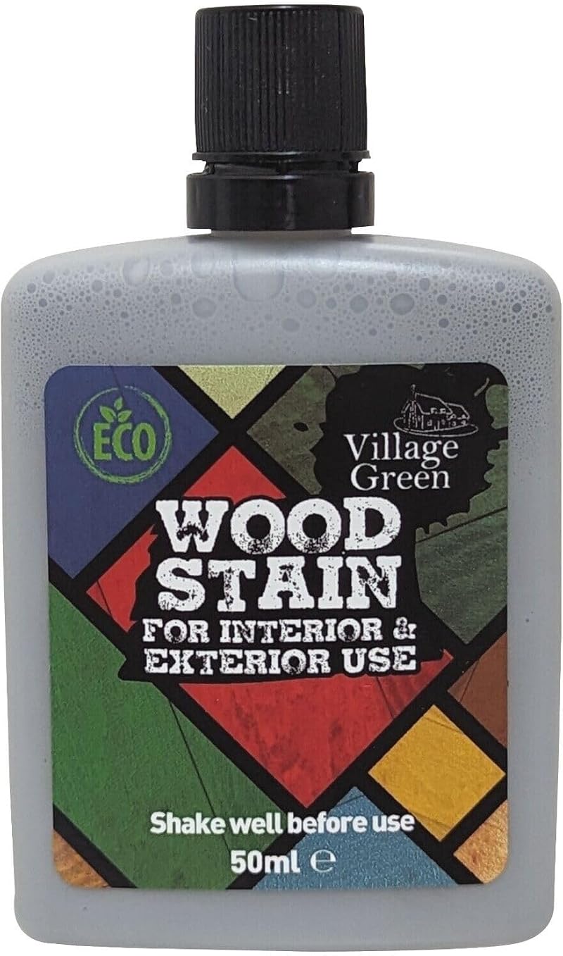 Village Green Ready to Use Wood Stain Water Based 50ml Boathouse