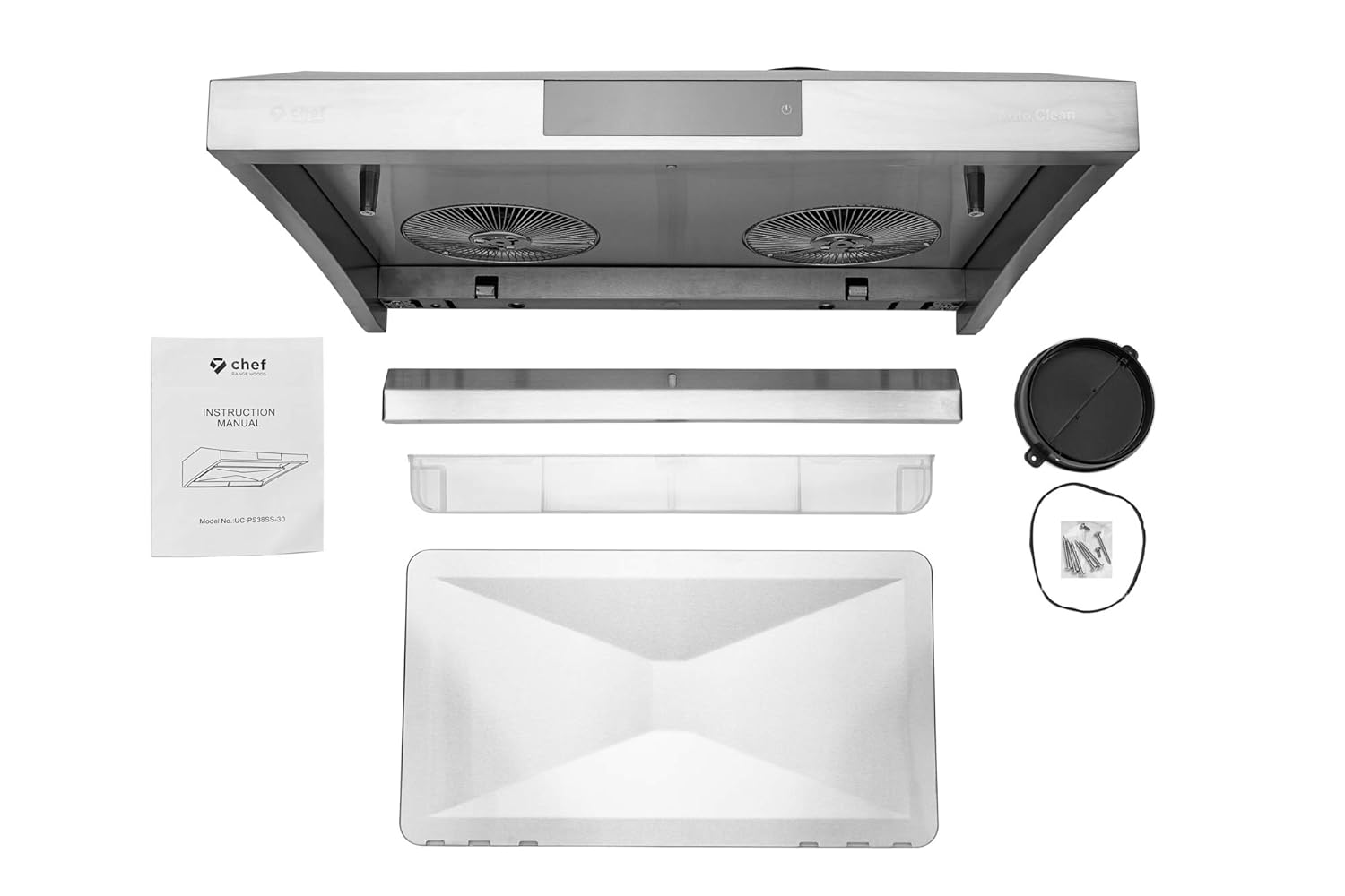 Hauslane Chef Series Range Hood 30" PS38 PRO PERFORMANCE Stainless
