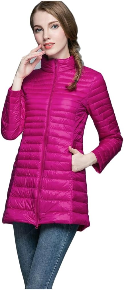 Elezay Women's Winter Light Weight Down Jacket Ultra Soft Coat