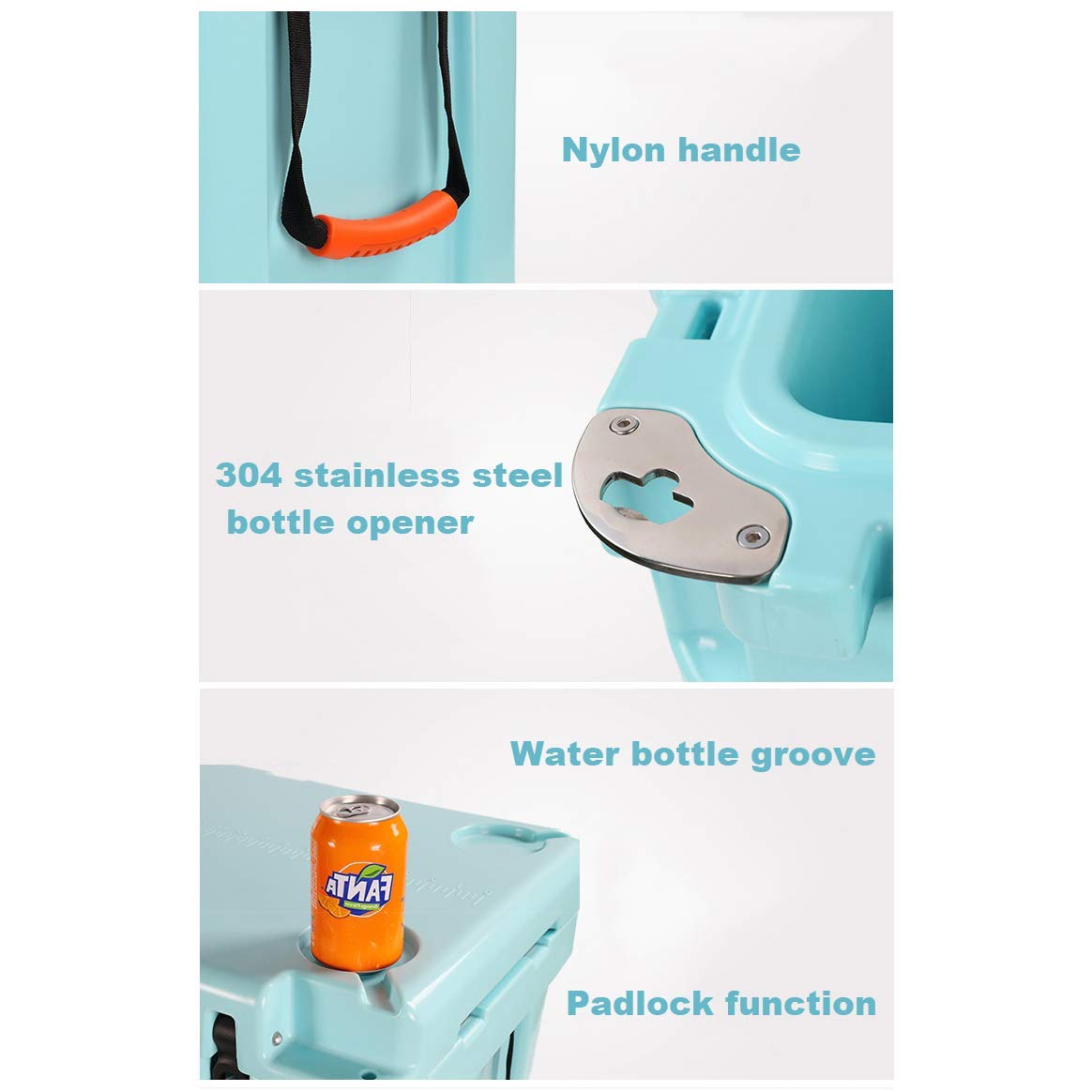 MDD Refrigerador personal portátil - Sin cremallera Refrigerador ...