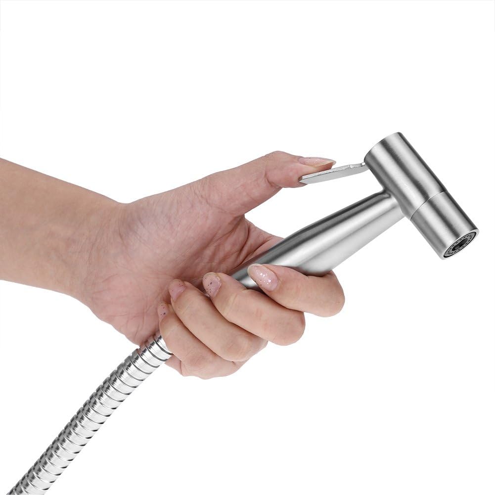 ESOP Bidet Hand Shower Toilet Brushed Gold Brass Bidet Hand Shower Sprayer For Bidet Fittings Toilet, Bidet Shower Sprayer Kit Hot And Cold Water Hand