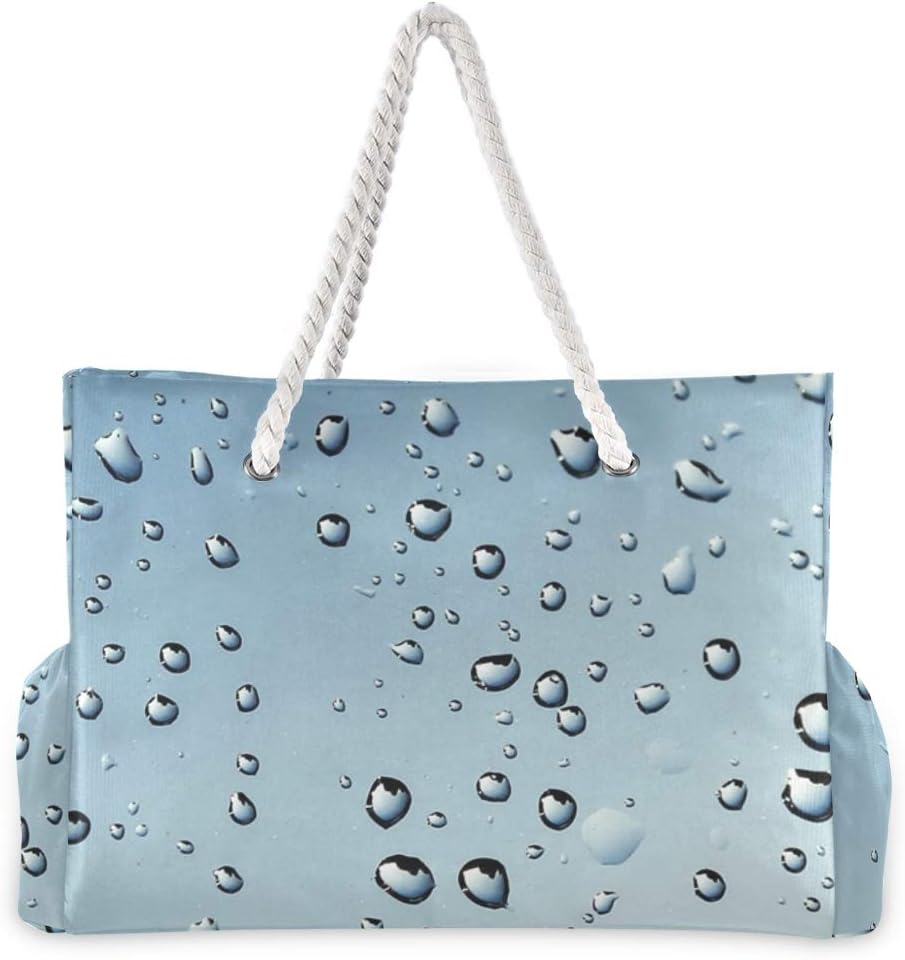 silver beach bag with zip