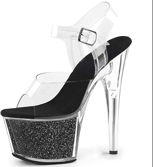 perspex platform sandals