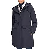 Calvin Klein Women's Zipper Hooded Puffer Coat