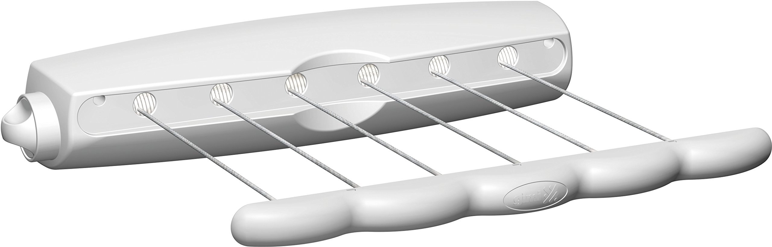 Gimi Rotor 6 Wall-mounted clothes dryer in resin, 21 m drying length