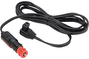 AZUNYYDS 12V/24V DC Power Cord Cigarette Lighter Plug Car Refrigerator DC Power Cable Compatible with Alpicool/Dometic/ARB/Ausranvik/ICECO Portable Car Refrigerator Fridge