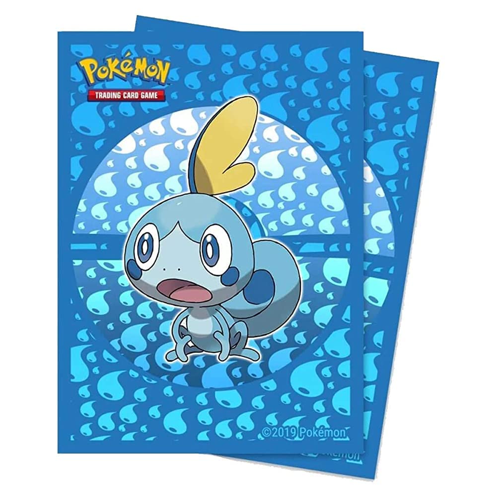 Ultra Pro - Standard Deck Protector Sleeves - Pokemon Sword & Shield Galar Starters Sobble (65 Pack)