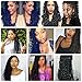 Lihui Goddess Locs Crochet Hair 14 Inch Curly Faux Locs Crochet Hair Pre Looped Crochet Locs Hair Extension Soft Goddess Faux Locs With Curly Ends(14inch, 1B/27, 6packs)