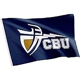 Desert Cactus California Baptist University CBU Flag - 3 x 5 Feet Lancers Banner, Indoor/Outdoor Durable Fabric, 100% Polyester Design (Style 1)