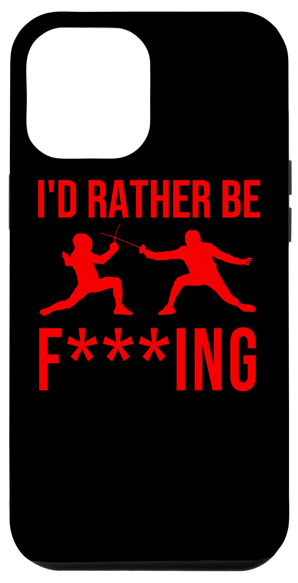 iPhone 12 Pro Max Funny Fencing Sport Gift | Cute