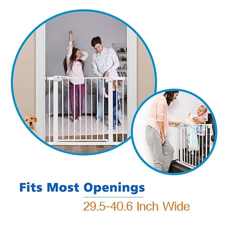 flalivi auto close safety baby gate