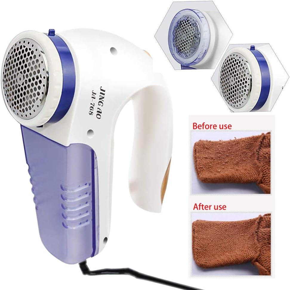 Rasoir AntiBouloche/AntiPeluche Électrique,Tondeuse à Textile Lint