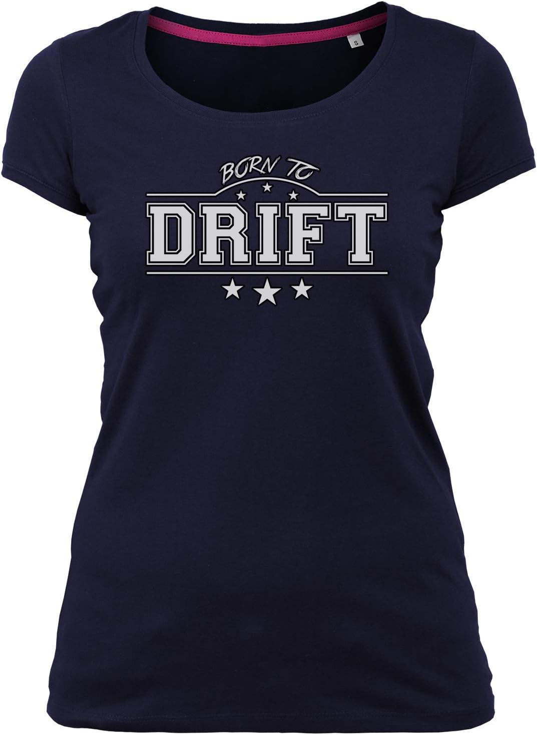 Wild Soul Tees Women's T-Shirt Born to Drift | Cool Graphic Design | Logo | Apparel | Clothing Line