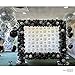 Mayen 40 Pcs 12 Inch Black Agate Marble Latex Balloons, Tie Dye Swirl Effect Balloons For Wedding Baby Showers Festival Ceremony and Birthday Party Decoration