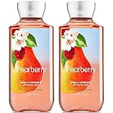 Bath and Body Works Pearberry Shower Gel 10 Oz 2 Pack (Pearberry)