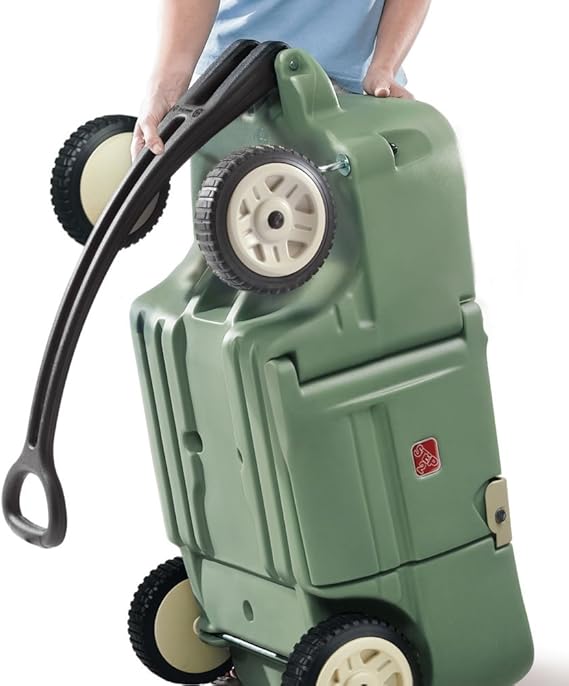 step2 wagon for two plus blue