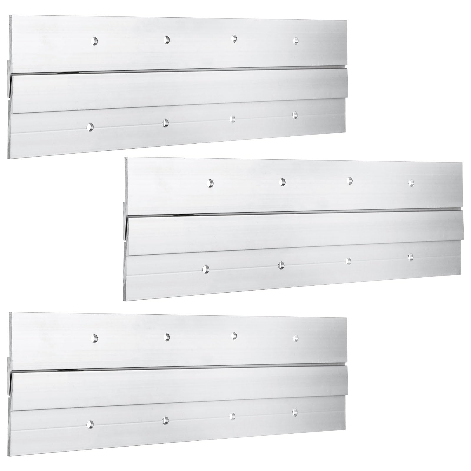 Photo 1 of ZUQIAN 3 Pairs French Cleat Picture Hanger, 12 Inch Heavy Duty Aluminum Z Clips Mirror Hanging Hardware, Interlocking Wall Mounting Bracket Hardware for Hanging Painting, Mirrors, Artwork, Whiteboard