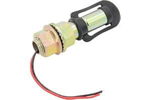 Agrieyes Tractor Beacon Light Bracket,Metal Mount with Wire for Forklift Truck Flashing Rotating Warning Light - I Shape