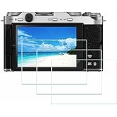 ULBTER Screen Protector for Fujifilm X-M5 Fuji XM5 Camera, Tempered Glass 0.3mm 9H Hardness Anti-Scrach Anti-Fingerprint Anti