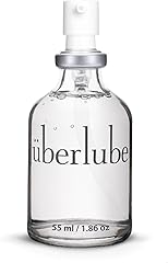 Uberlube Silicone Base Lube - Unscented Silicone Lubricant Personal Lubrication : Latex Safe Privacy Sex Lube Liquid for Coup