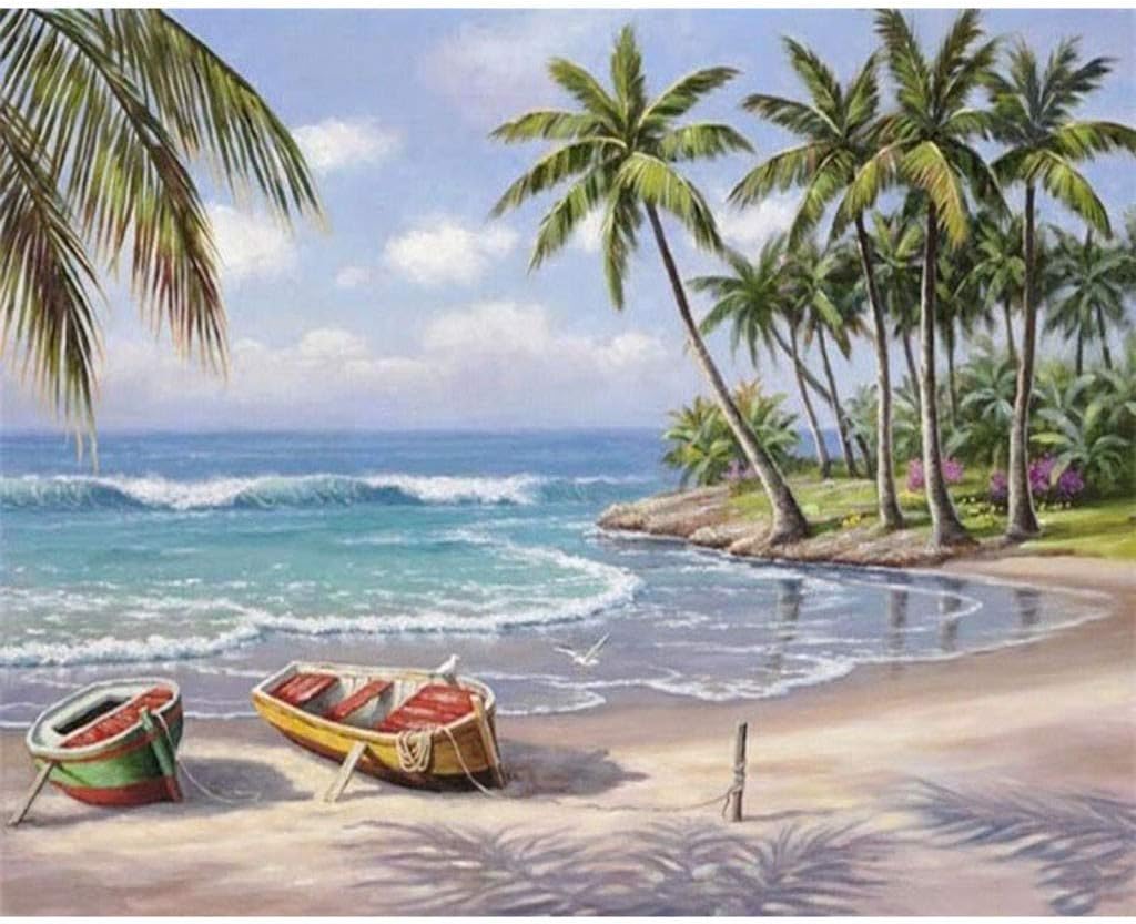 DIY Oil Painting Paintworks Paint by Number for Kids and Adults Beginners On Canvas Rolled Acrylic Printed Board, Make Your Own Oil Painting, Personalized Photo Customized
