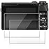 Screen Protector for Canon G9X G7X Fujifilm X100T, AFUNTA 2 Pack Anti-scratch Tempered Glass for G9 X G7 X DSLR Camera