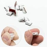 SZXMDKH White LED Light Strip Mounting Clips Self Adhesive 10mm Wire Organizer view 3