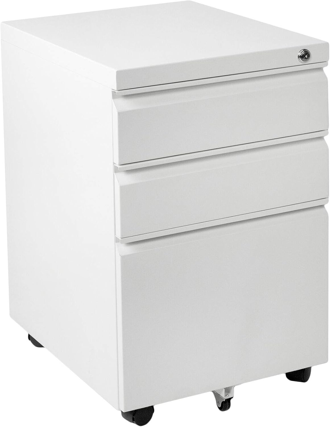 Ootori File Cabinet Office Mobile Filing Cabinet 3 Drawer Locking File Cabinet With 5 Wheels Rugged And Durable File Organizer For Storage Of Everyday Documents White2 Kitchen Dining Dprd Tasikmalayakab Go Id